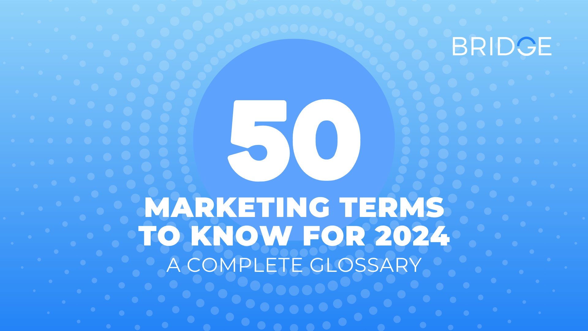 digital marketing, glossary