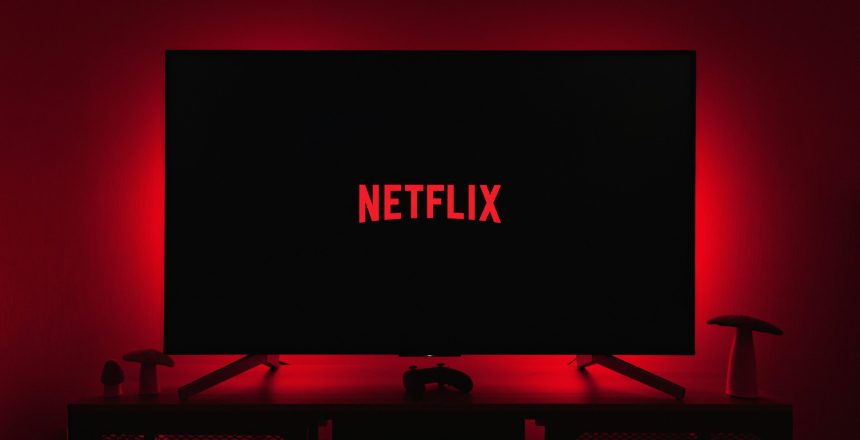 Netflix title screen, Netflix advertising
