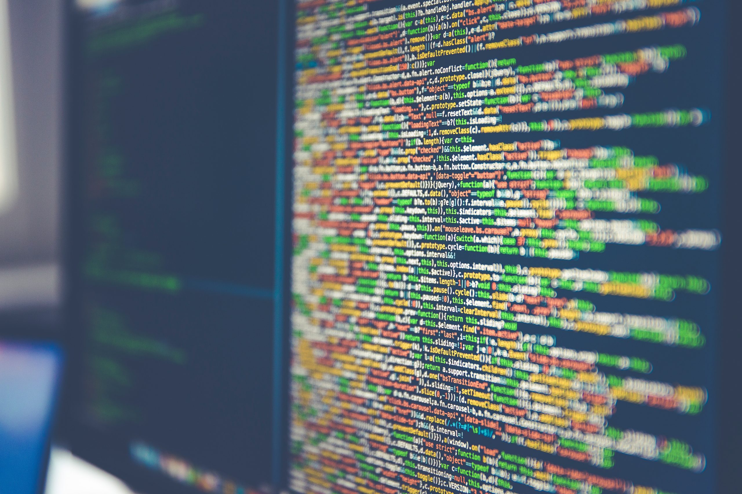 coding on a computer screen, visual representation of demand-side platforms (DSPs)